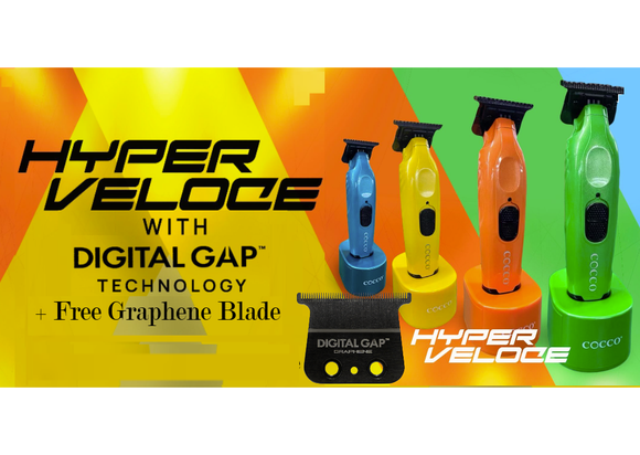 Holiday Sale - COCCO HYPER VELOCE PRO TRIMMER - FREE GRAPHENE BLADE