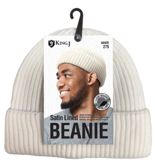 M&M Qfitt SATIN LINED BEANIE Single Piece- 6 COLORS– Palms  display picture 2