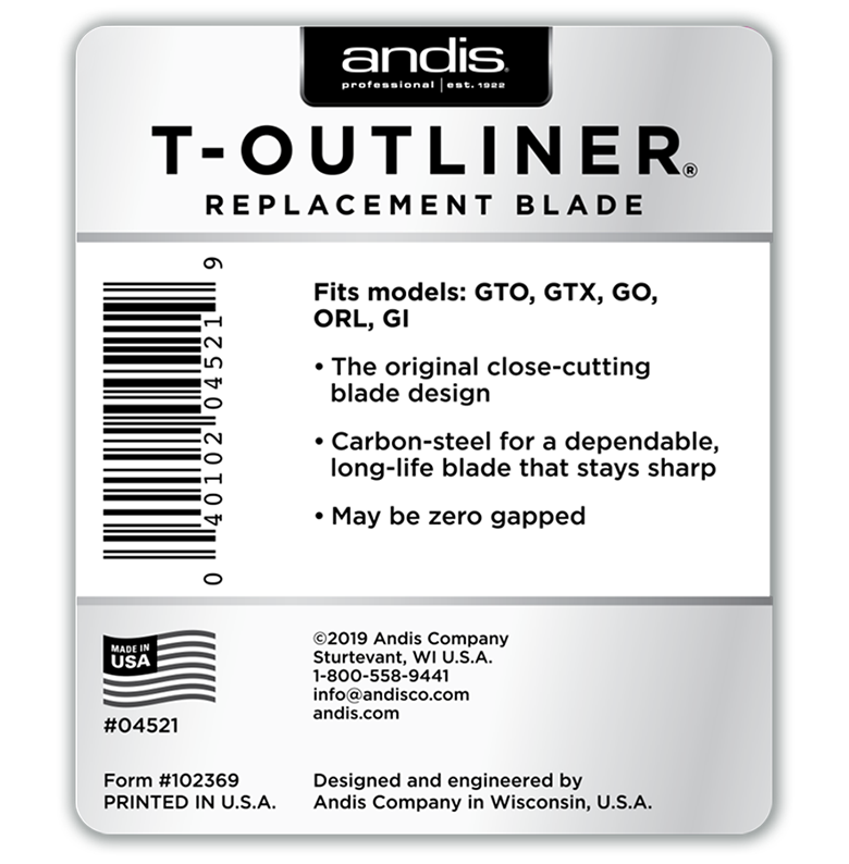 andis t outliner blade