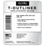 Andis T-Outliner Blade #04521 - Palms Fashion Inc.
