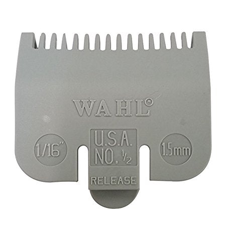 Wahl Color-Coded Clipper Guide Attachment Grey #0.5 - 1/16