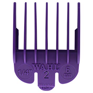 Wahl Color-Coded Clipper Guide Attachment Purple #2 - 1/4