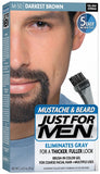 Just For Men Mustache & Beard Brush-In Color Gel - Palms Fashion Inc.