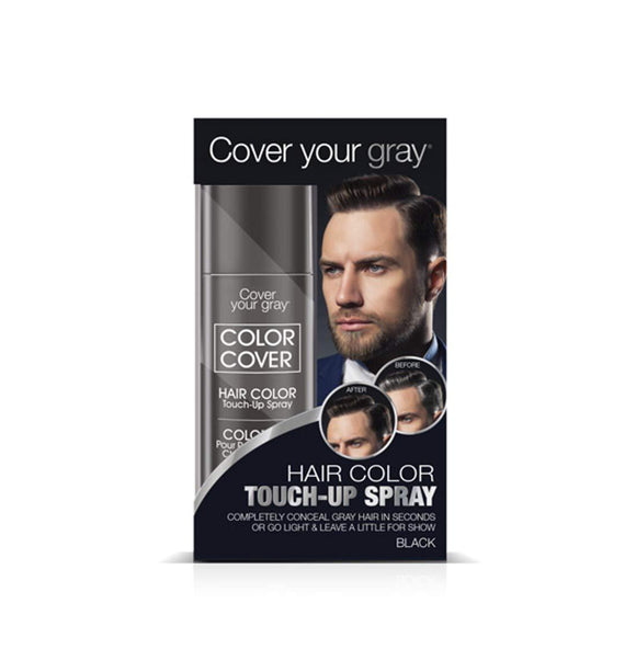 Cover Your Gray for Men Color Cover Hair Color Touch up Spray - Palms Fashion Inc.