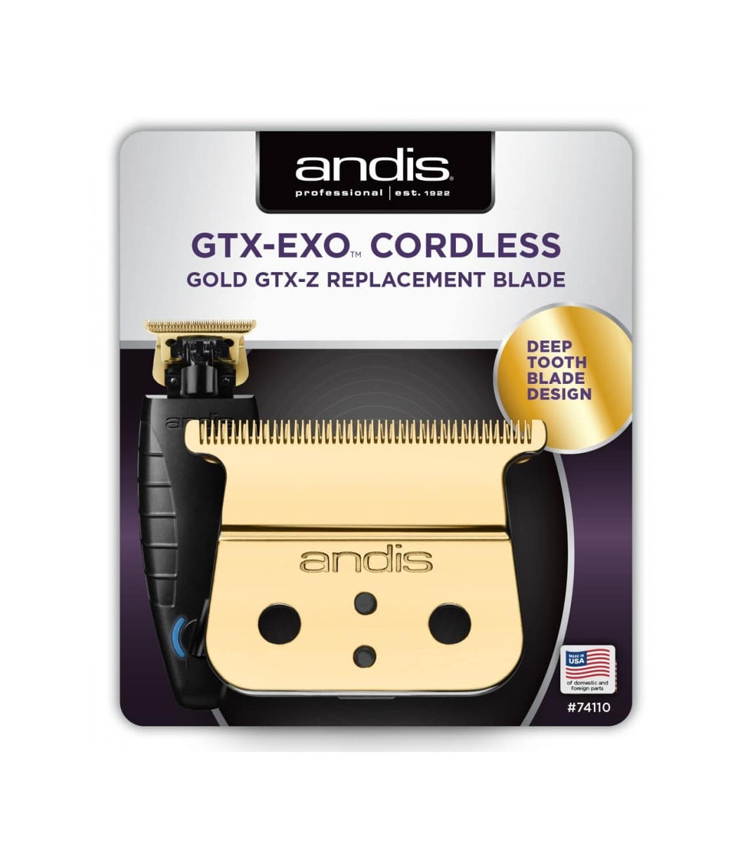Andis GTX-Exo Cordless Gold GTX-Z Replacement Blade Deep Tooth