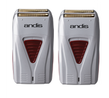 Andis Profoil Lithium Titanium Foil Shaver #17150 (Dual Voltage Charger)