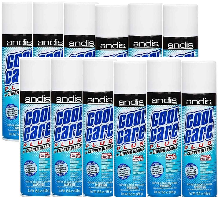 Andis Cool Care Plus For Blades, 15.5 Ounce (Pack of 2)