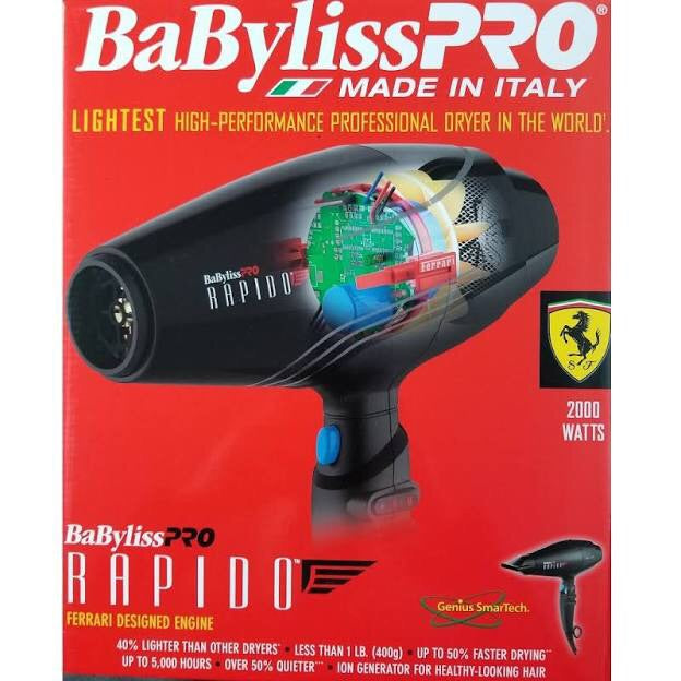 BaBylissPRO Ferrari Rapido Dryer– Palms Fashion Inc.