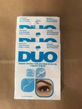 DUO Strip Lash Adhesive White/Clear, for strip  eyelash, 0.25 oz - 6 Pack - Palms Fashion Inc.