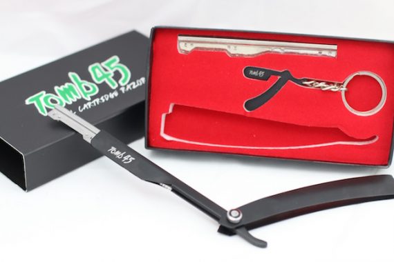 Tomb45 Triple Cartridge Shaving Kit Black Color - Barber Salon Supply