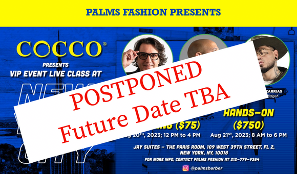 COCCO VIP & WORKSHOP EVENT IN NYC - POSTPONED