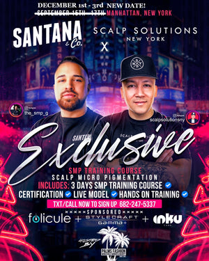 Palms Exclusive SMP Class by Santana and Scalp Solutions - New Dates!