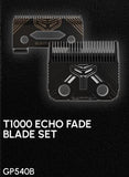 Gamma Fixed Etched T1000 Echo Fade Blade set # GP540B - Palms Fashion Inc.