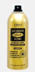 EBIN WONDER LACE BOND WIG ADHESIVE SPRAY - SENSITIVE - 2 SIZE