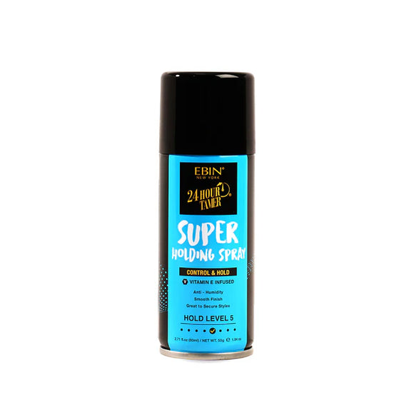 EBIN 24 Hour Tamer Super Holding Spray 11.97 Oz / 354 ml - Control & hold