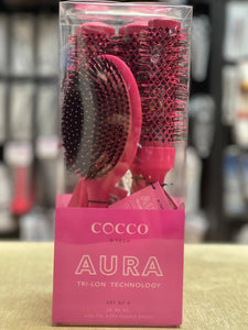 COCCO Aura Brush Set  - Pink