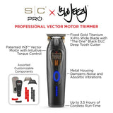StyleCraft 360 Jeezy Cordless Trimmer w/ IN3 Vector Motor # SC423B