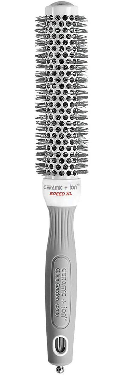 Olivia Garden Ceramic + Ion Speed XL Extra-Long Barrel Hair Brush (not electrical)