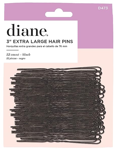 Diane Black Hair Pins 3