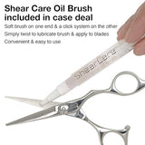 Olivia Garden SilkCut Professional Hairdressing 5.75" Shear and Thinner Case # SKC02