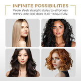 COCCO GNS 1" FLAT IRON V3 # C1GNSV3 - Palms Fashion Inc.