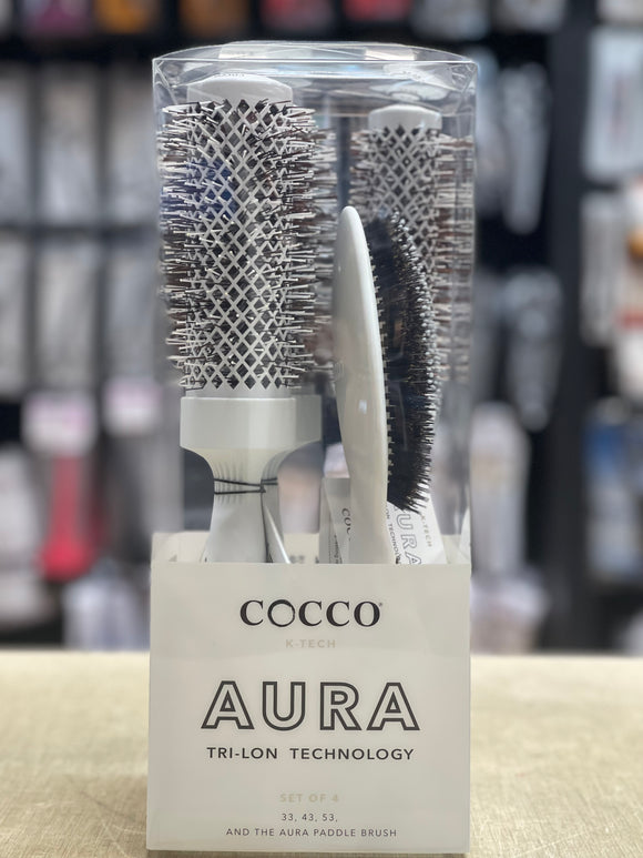 COCCO Aura Brush Set  - White