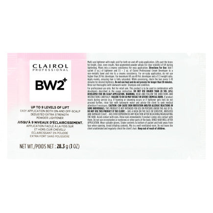CLAIROL BW2 DEDUSTED EXTRA STRENGTH 1 OZ - 12 PACK