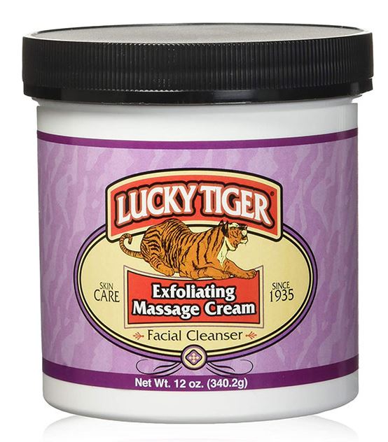 Lucky Tiger Exfoliating Massage Cream Facial Cleanser 12oz