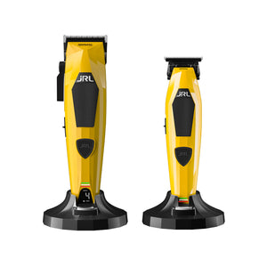 JRL Diamante Cordless Clipper & Trimmer Combo Set - Yellow