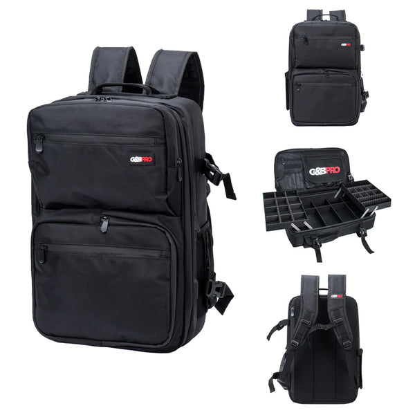 G&B PRO MOBILE WORK STATION Full SIZE Backpack - BLACK– Palms