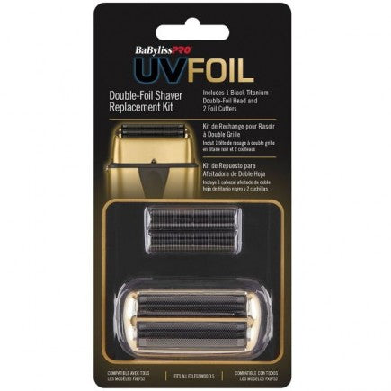 BABYLISSPRO UV  DOUBLE SHAVER REPLACEMENT  FOIL   GOLD # FXLRF2G