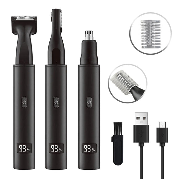 Palms  - 3 in 1 Electric Portable Electric Mini Shaver Nose Hair Trimmer