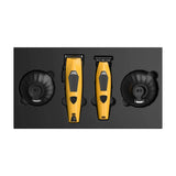 JRL Lamborghini Diamante Cordless Clipper & Trimmer Combo Set - Yellow # DI2025Y - Palms Fashion Inc.