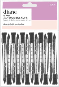 DIANE 3.5″ DUCK BILL CLIPS 12-PACK # D210C