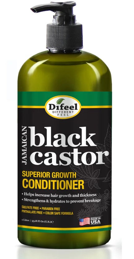 DIFEEL SUPERIOR GROWTH JAMAICAN BLACK CASTOR CONDITIONER 33.8 OZ.