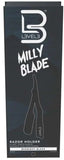 L3VEL3 Milly Clutch Razor Holder - BLACK