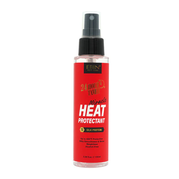 EBIN 24 Hour Tamer Heat Protectant Spray - 3.38oz/ 100ml
