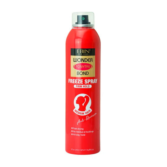 Ebin Wonder Ponytail Bond Freeze Spray 245ml - Firm Hold