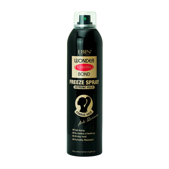 Ebin Wonder Ponytail Bond Freeze Spray 245ml - Extreme Hold
