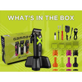 Holiday Sale - Gamma+ XCEED Professional Clipper, Trimmer & Shaver Bundle - Get FREE SC Cosmic Dryer