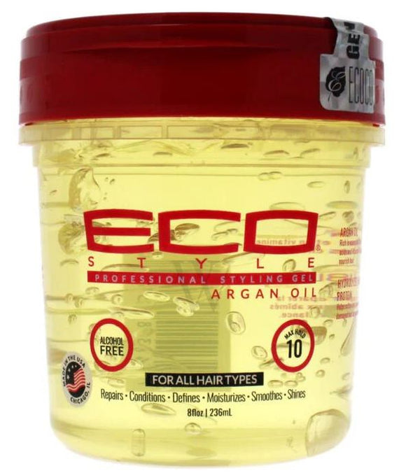 ECO STYLER MORROCAN ARGAN OIL STYLING GEL 8 OZ