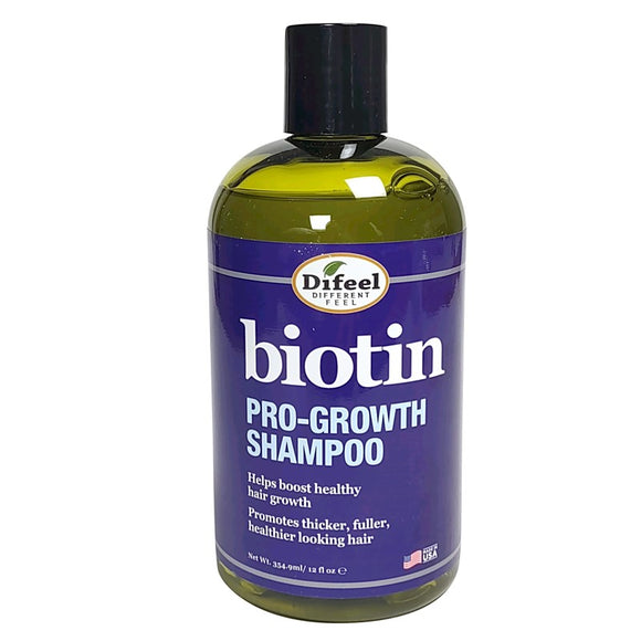 Difeel Pro-Growth Biotin Shampoo 12 oz.