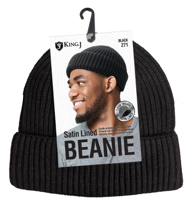 M&M Qfitt SATIN LINED BEANIE Single Piece- 6 COLORS– Palms Fashion