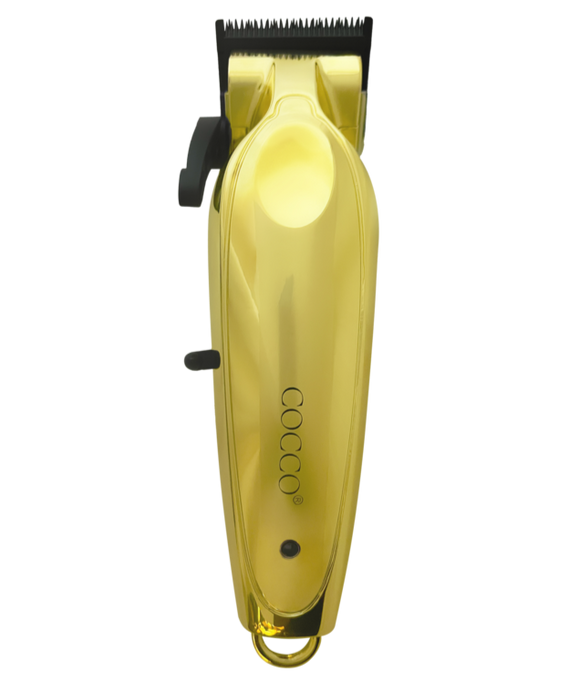COCCO Pro All Metal Hair Clipper - Gold # CPBC-GOLD (Dual Voltage)
