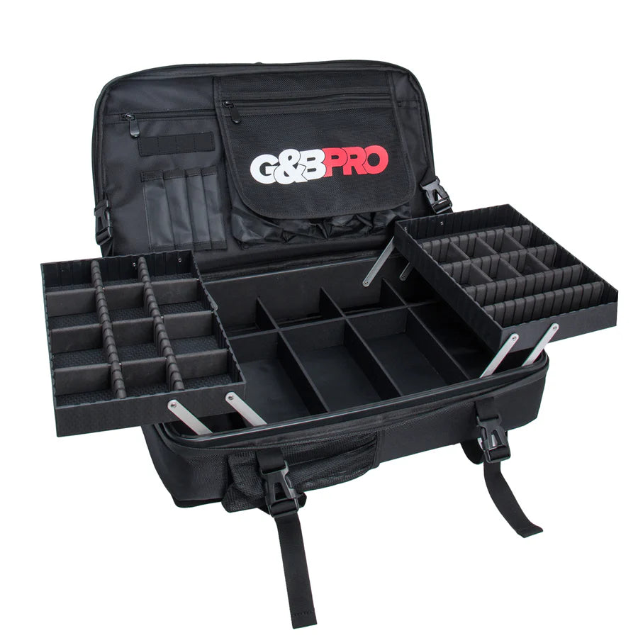 G&B PRO MOBILE WORK STATION Full SIZE Backpack - BLACK– Palms