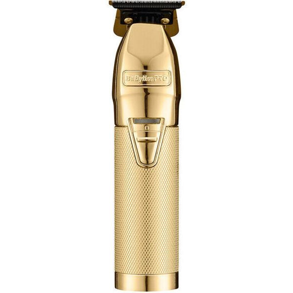 BaByliss Pro [NEW UPGRADED] GOLD FX+ All-Metal Lithium Outlining Trimmer # FX787NG