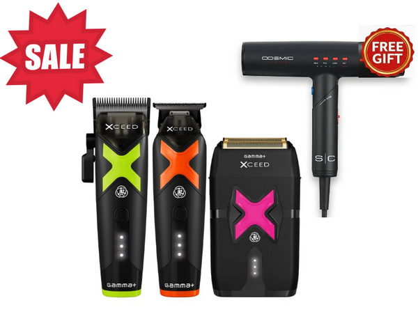 Holiday Sale - Gamma+ XCEED Professional Clipper, Trimmer & Shaver