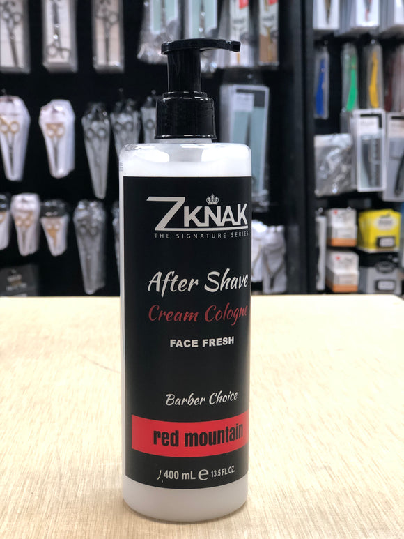 ZKNAK After Shave Cream Cologne - Red Mountain - 13.5 fl oz.