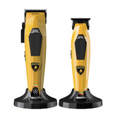 JRL Lamborghini Diamante Cordless Clipper & Trimmer Combo Set - Yellow # DI2025Y