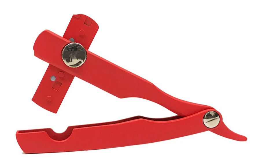 Irving Barber Company RED CERAKOTE RAZOR | Palms Fashion Inc.